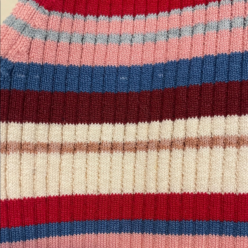Eleven Six Multicolor Striped Ribbed Tank - Picture 3 of 7